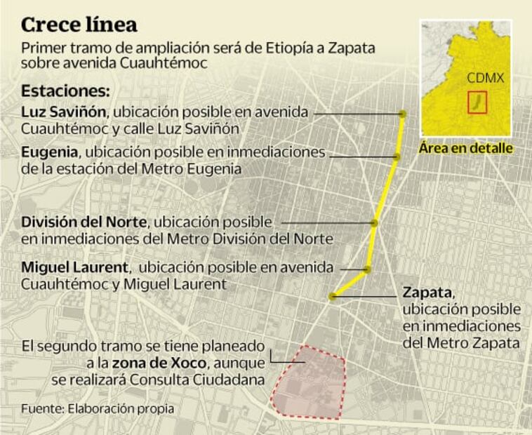 Destinan 300 mdp para ampliación de L3 de Metrobús
