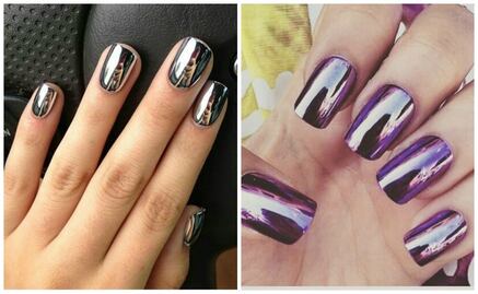  El nail art que está revolucionando instagram: uñas con efecto espejo