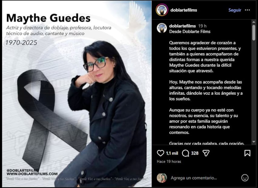 Foto: Captura de pantalla en Instagram