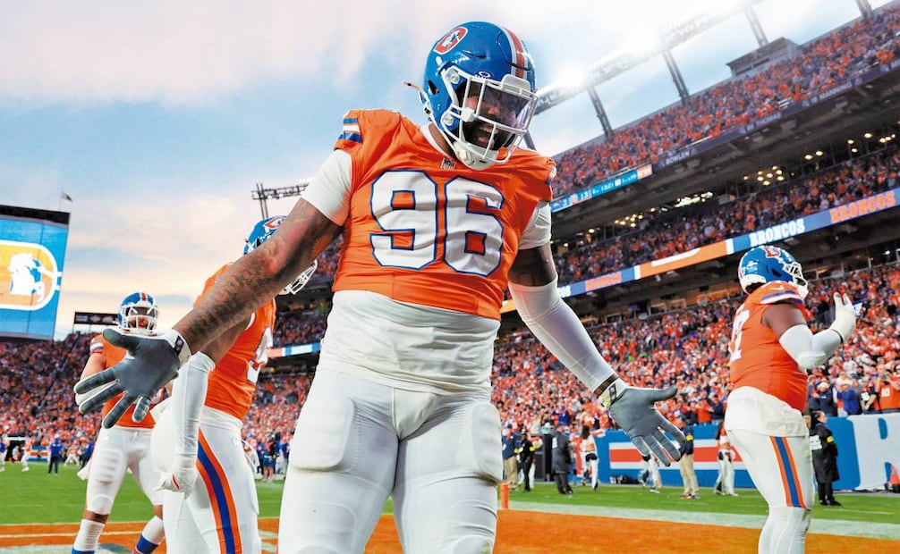 Los Broncos arrollaron a los suplentes de los Chargers. Foto: C. Morgan Engel / AFP