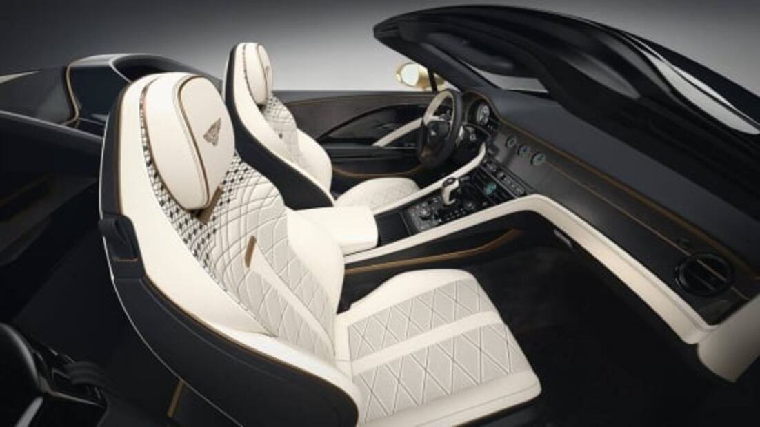 El interior del Bentley Bacalar es la inspiración para jets y helicópteros
