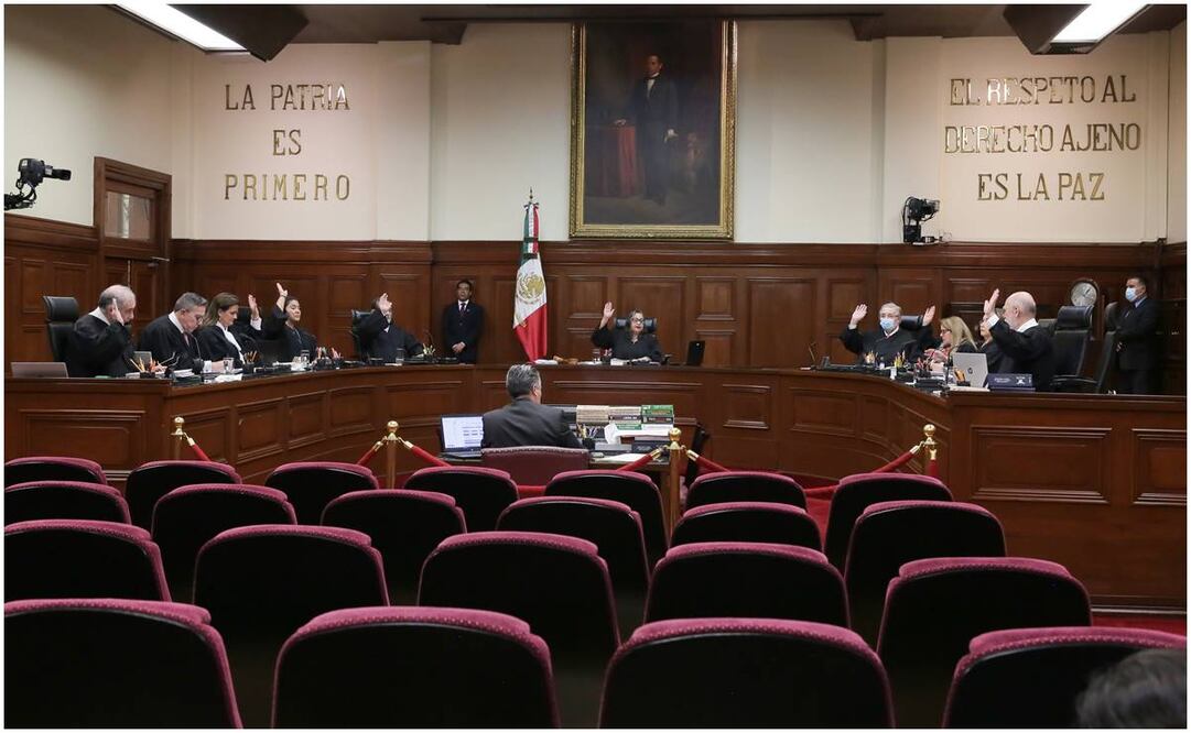 Pleno de la SCJN. Foto: Especial