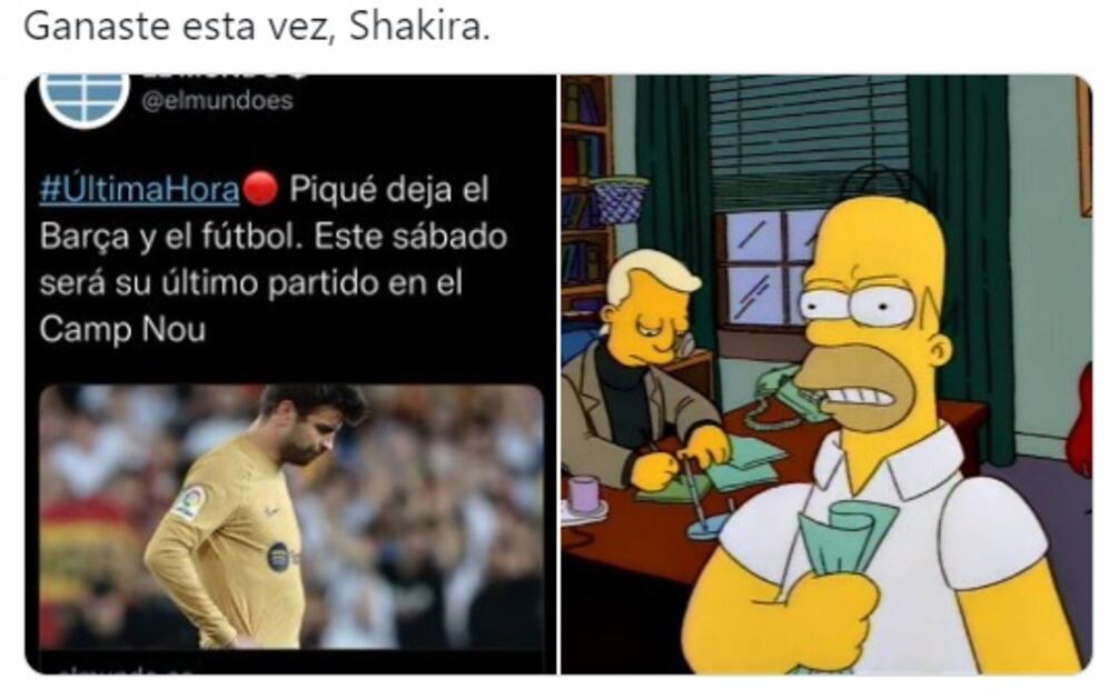 Piqué anuncia su retiro y los memes lo revientan