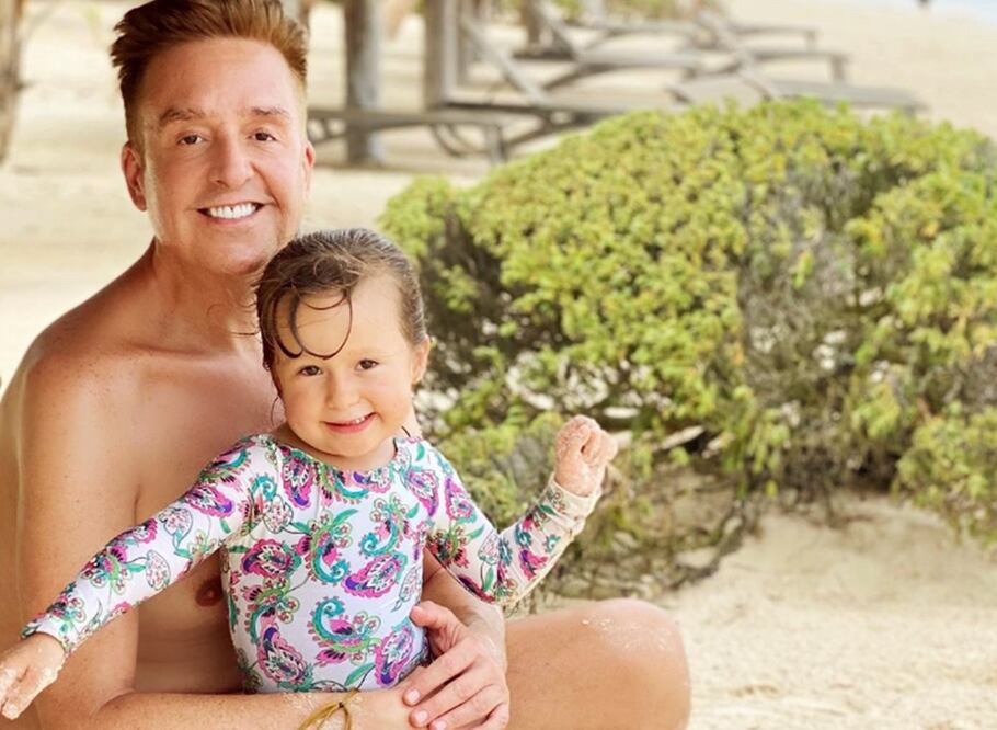 Daniel Bisogno dio la bienvenida a Michaela en 2016.
Foto: Instagram