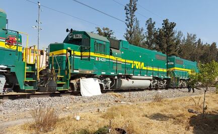 Muere hombre arrollado por un tren en Nezahualcóyotl, Edomex
