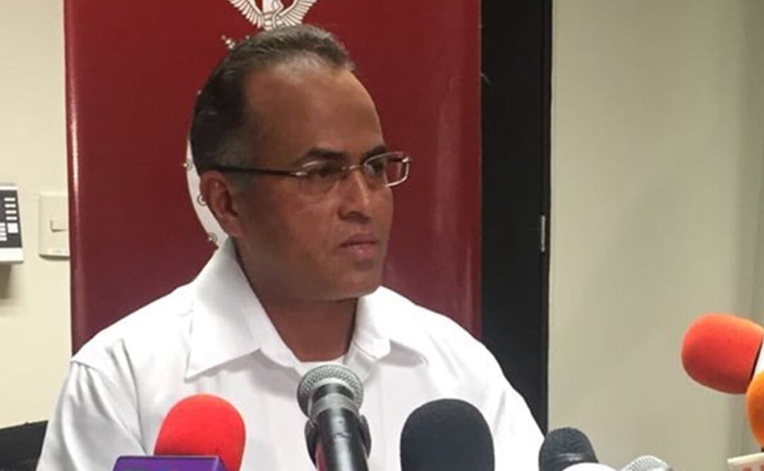 Fermín Hernández Montealegre, secretario de Seguridad Pública de la entidad. (FOTO: Javier Cabrera. EL UNIVERSAL)