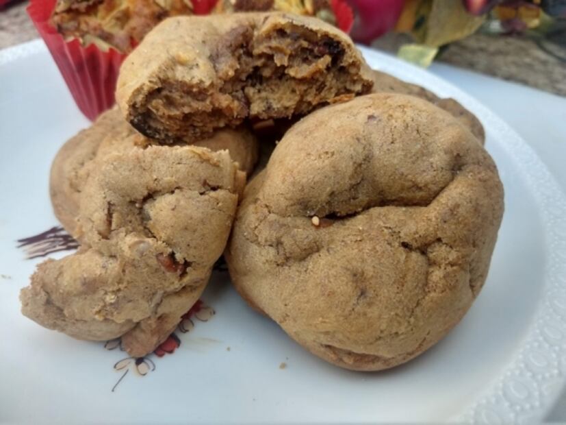 Gordita de chicharrón en forma de pan de muerto, galletas de calabaza, concha muerta y más
