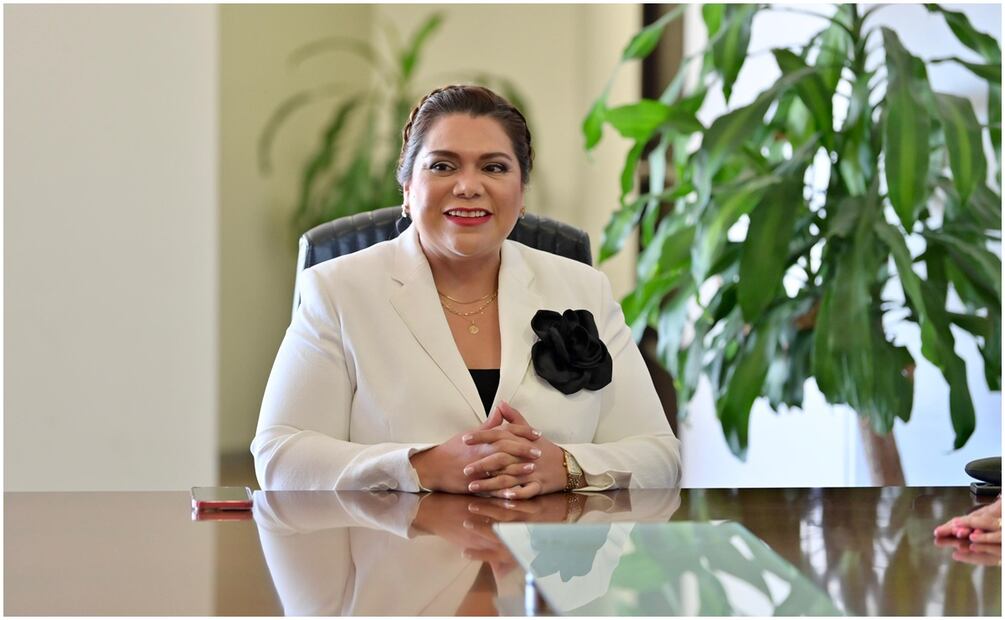 Presidenta del Tribunal Superior de Justicia del Estado, Lisbeth Aurelia Jiménez Aguirre (15/01/2025). Foto: Especial