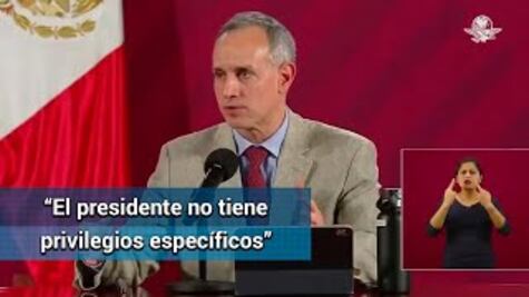 No está tomada, decisión para retomar giras de AMLO: López-Gatell