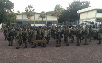 Llegan 197 elementos del ejército a Sinaloa para reforzar seguridad
