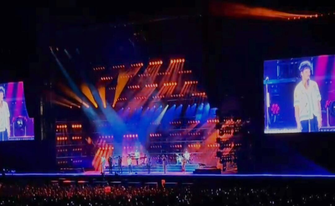 El cantante ofreció el primero de tres conciertos en el nuevo Estadio GNP. Foto: X