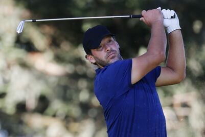 Tony Romo tiene su mejor actuación como golfista