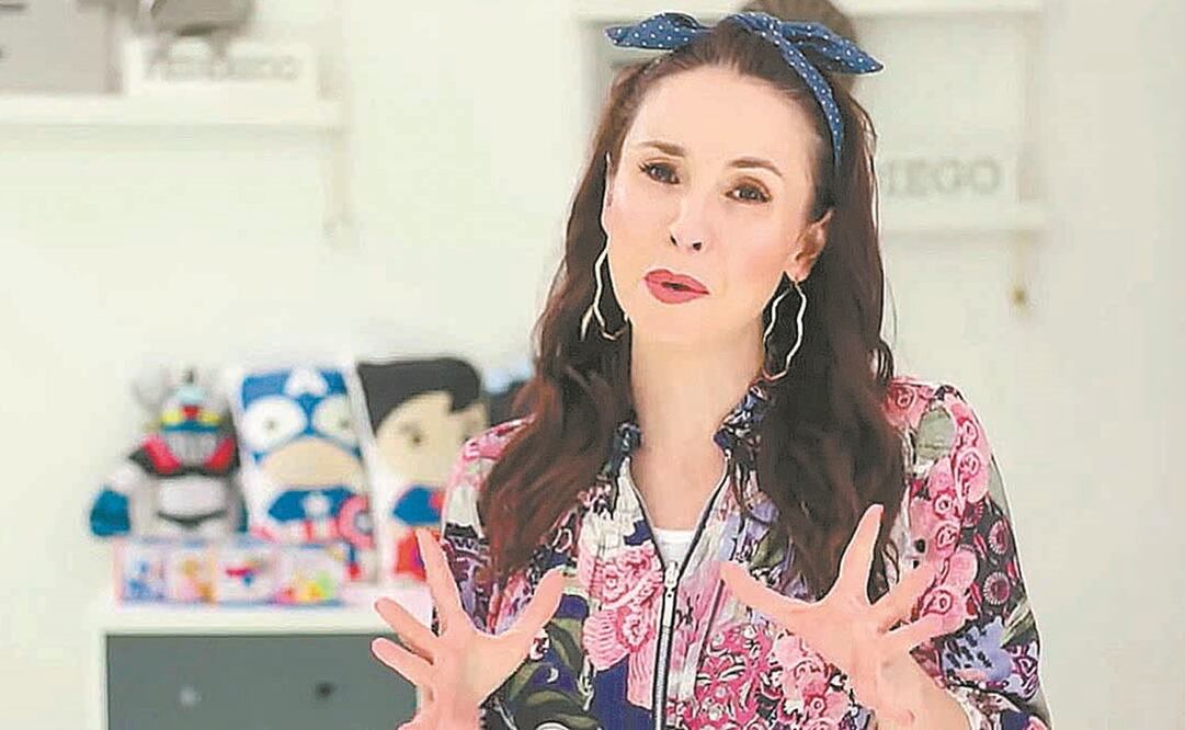 Andrea es actriz y tiene tres hijos, y en su canal comparte su experiencia como mamá. Fotos: CORTESÍA