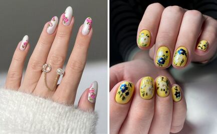 10 diseños de uñas con flores para brillar en primavera