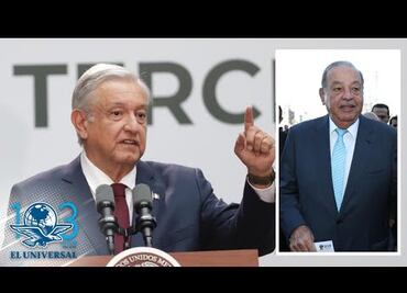 AMLO agradece a Slim, Carlos Salazar, Del Valle y Bartlett por acuerdo en gasoductos