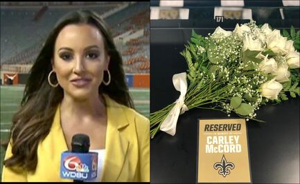 Sentido homenaje de Saints a periodista fallecida en accidente aéreo