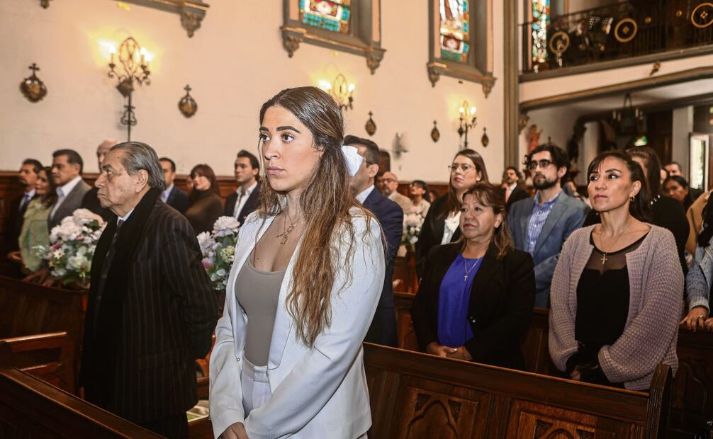 En la ceremonia participaron trabajadoras de esta casa editorial. Foto: Gabriel Pano / EL UNIVERSAL