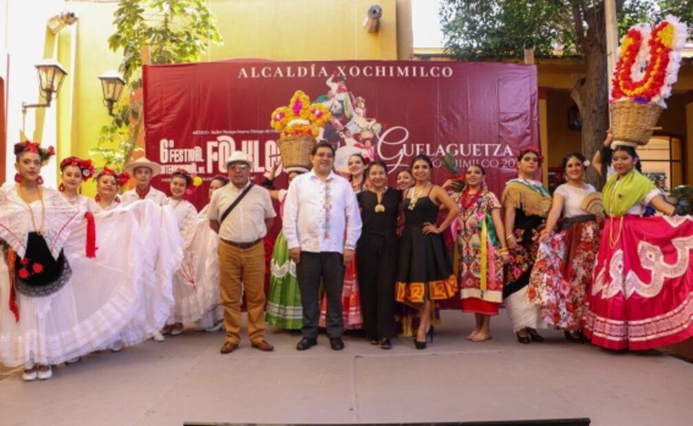 Estiman derrama económica de 5 a 8 mdp por La Guelaguetza y Festival Internacional del Folklore en Xochimilco 