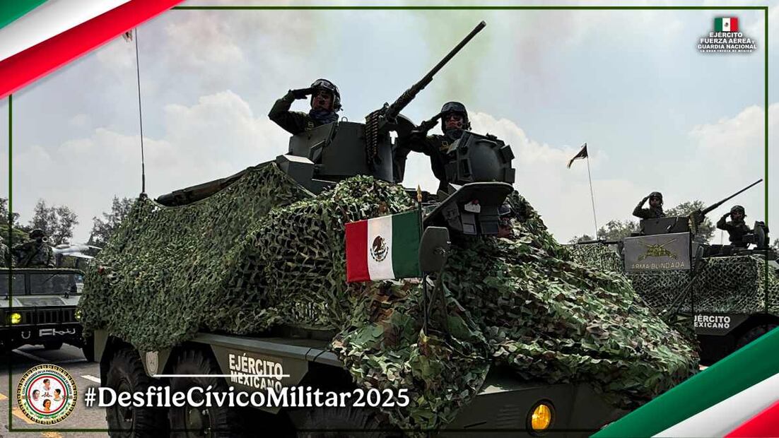 Integrantes del Arma Blindada del Ejército Mexicano. Foto: Defensa