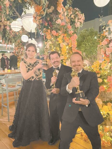 La noche en que la mexicana ganadora del Oscar cumplió dos sueños