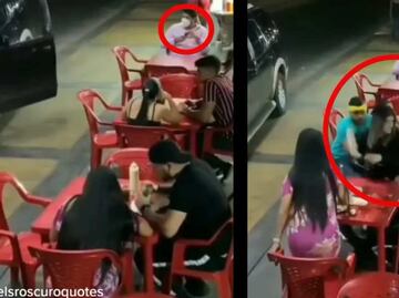 Viral: Mujer descubre a esposo infiel en puesto de comida y lo confronta