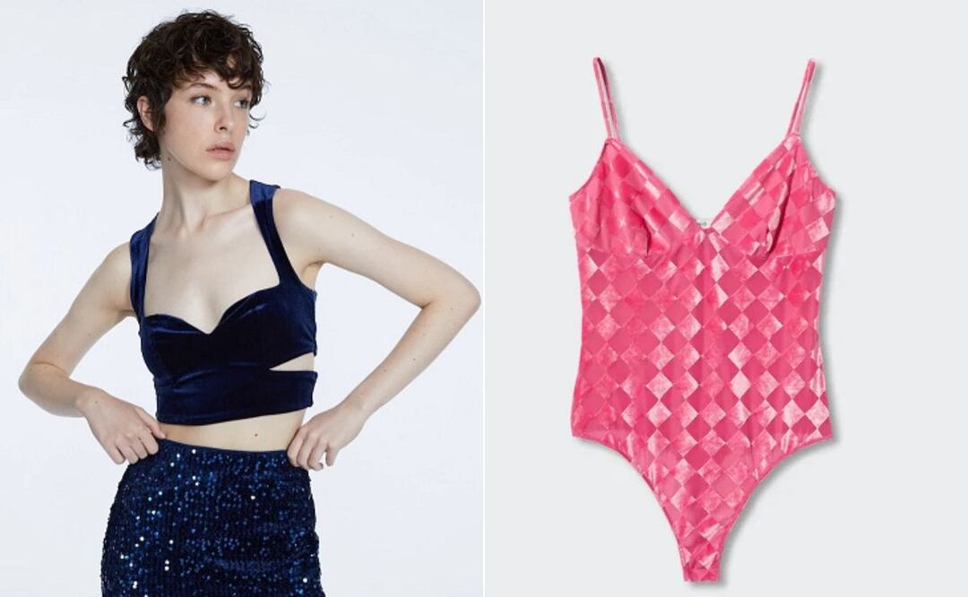 El otoño es ideal para lucir prendas de terciopelo / Foto: Stradivarius / Mango