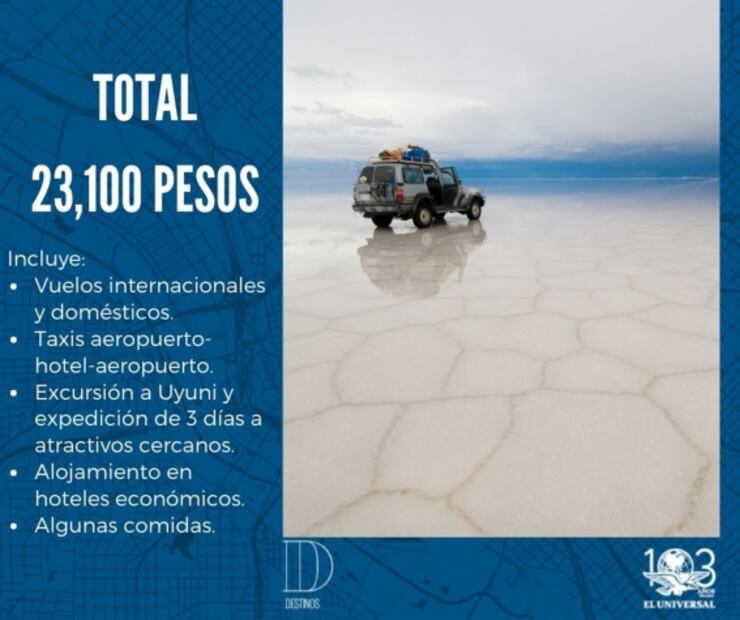 Cuánto debes ahorrar para viajar al Salar de Uyuni