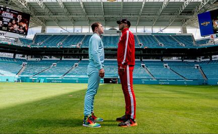 "Canelo" Álvarez hará historia en el estadio Hard Rock de los Dolphins de Miami