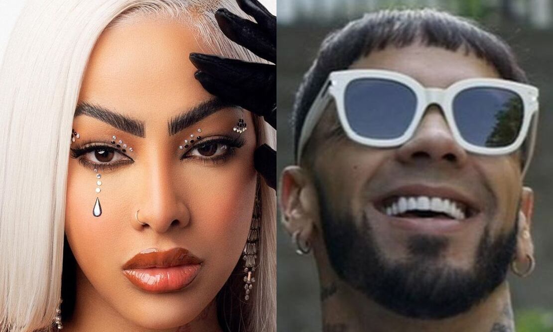 Yailin la más viral y Anuel AA. Fuente: producción Universal (Instagram @yailinlamasviralreal
 y @anuel)