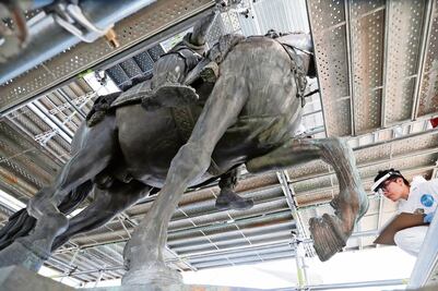 El Caballito. En 7 meses, nueva piel de 7.5 mdp