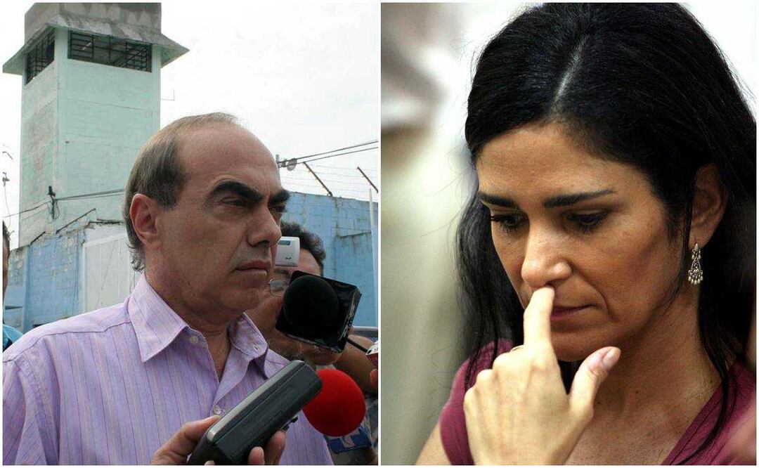Kamel Nacif y Lydia Cacho, en la imagen