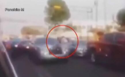 Policía federal, agredido por escoltas de #LordRollsRoyce