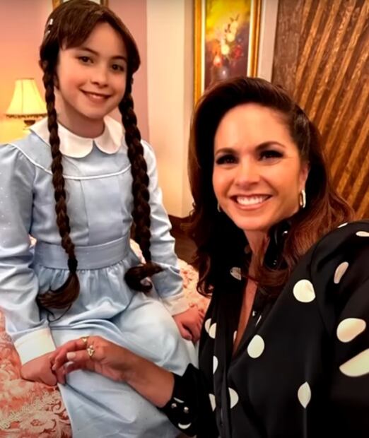 La cantante tuvo un reencuentro con su "yo" del pasado. Foto: Instagram.