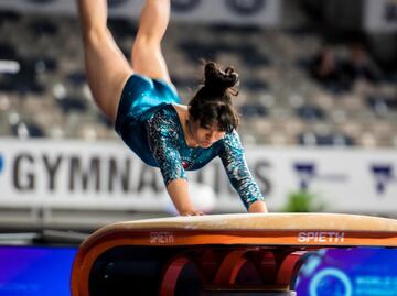 Mexican gymnast Alexa Moreno wins medal in Korea