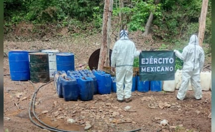 Aseguran artefactos explosivos, sustancias químicas y armas tras operativos en cuatro municipios de Sinaloa