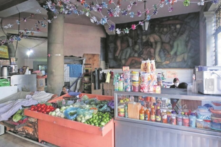 Nadie resguarda el arte del Mercado Abelardo Rodríguez