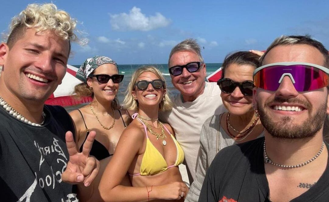 Familia Montaner. Fuente: Instagram @montaner