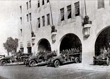 El edificio que alguna vez fue estación de bomberos