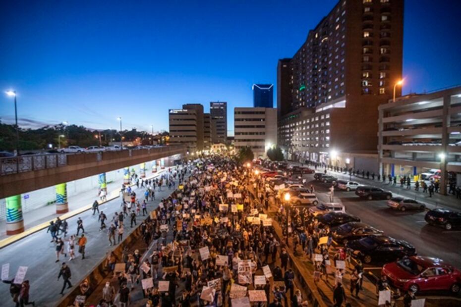 Registran tres muertos durante protestas en EU por muerte de George Floyd