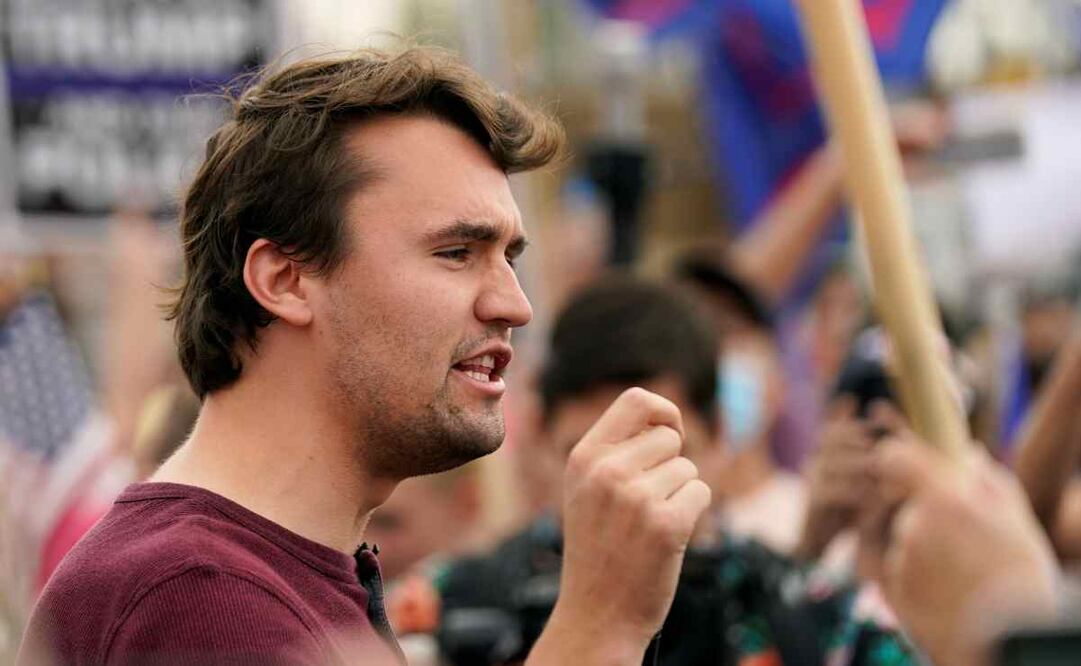 Charlie Kirk murió tras un atentado en la Universidad del Valle de Utah. Autoridades tiene un sospechoso. (10/09/25) Foto: AP