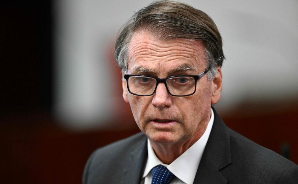 El expresidente brasileño Jair Bolsonaro. Foto: AFP