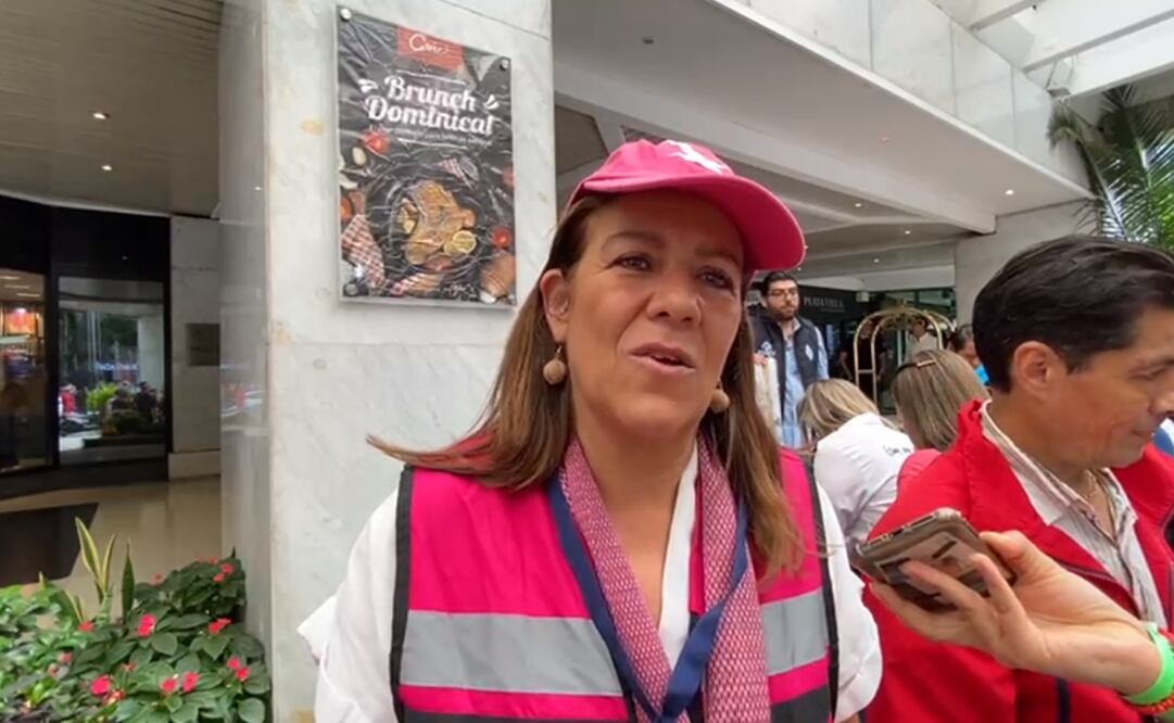 La diputada federal Margarita Zavala asistió a la entrega de constancia de Xóchitl Gálvez como coordinadora de los trabajos del Frente Amplio por México. Foto: captura de pantalla