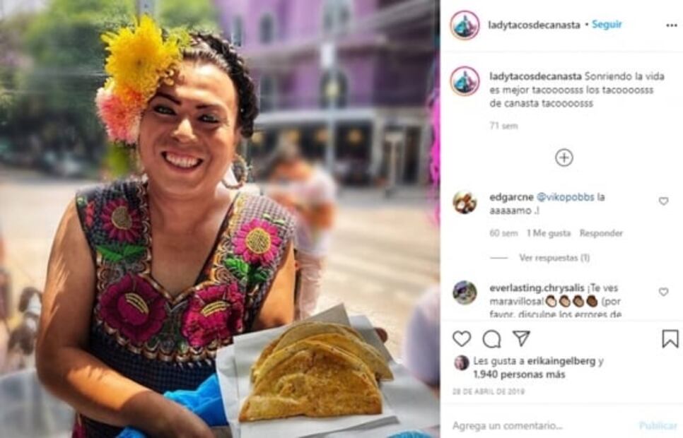 Lady Tacos:  ¡tacos de canasta, los tacos!