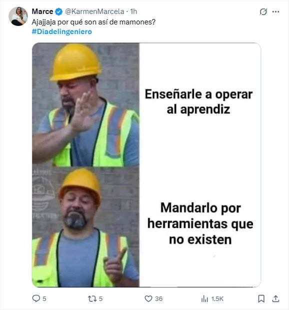 los mejores memes del día del ingeniero