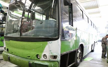 Invertirán 10 mdp para rehabilitar 721 autobuses viejos de RTP