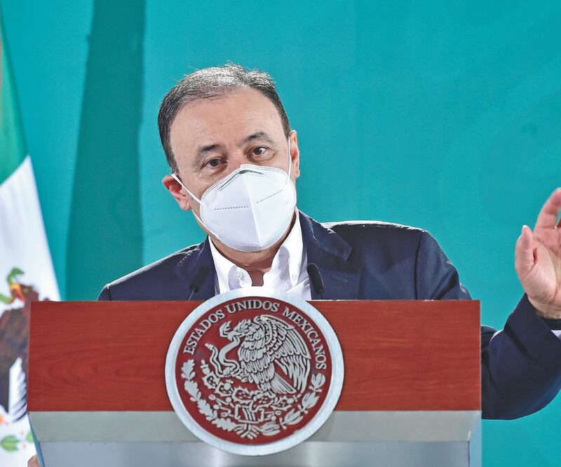 Alfonso Durazo dijo que 18 de la SSPC han sido separados por nexos con García Luna. Presidencia