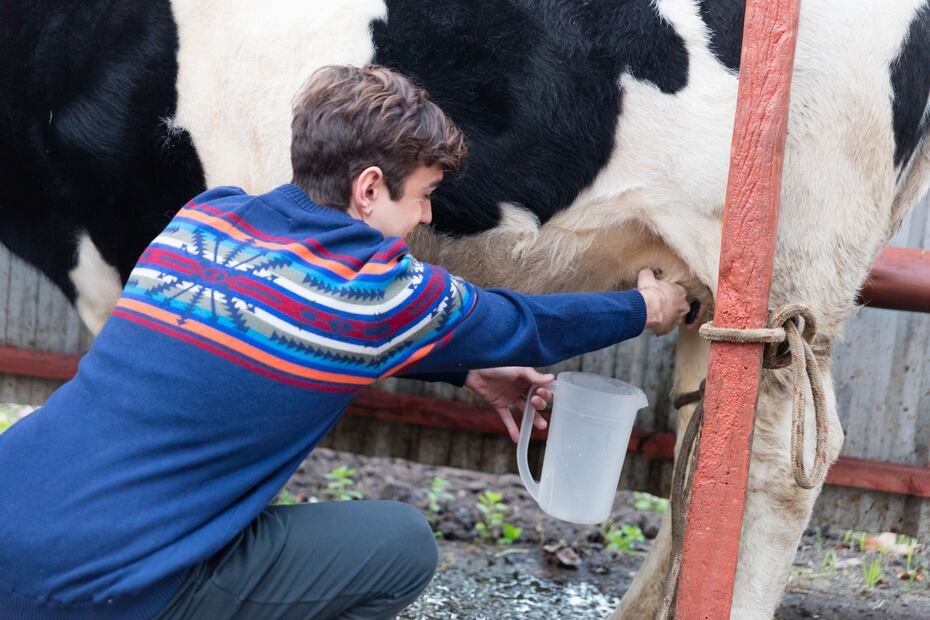 El consumo de leche bronca ha aumentado con la tendencia hacia lo orgánico, aunque no está exento de riesgos. Foto: Freepik