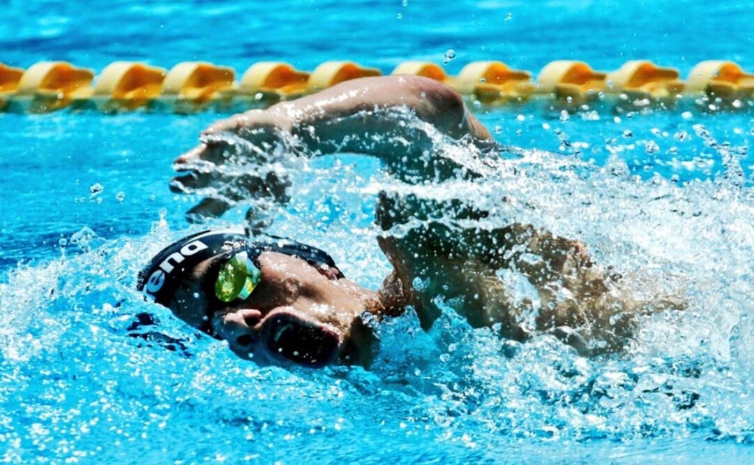 A swimmer – Photo: Taken from @guanajuatocode Twitter account