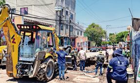 Caos por megafuga en Iztapalapa, miles de familias ya enfrentan falta de agua