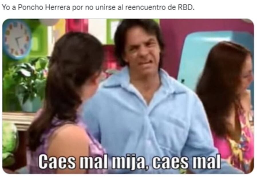 RBD se reencuentra y acaban con Poncho Herrera en redes por su ausencia: "Te odiaré TODA mi vida"